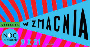 plakat z napisem czytanie wzmacnia, różnokolorowy