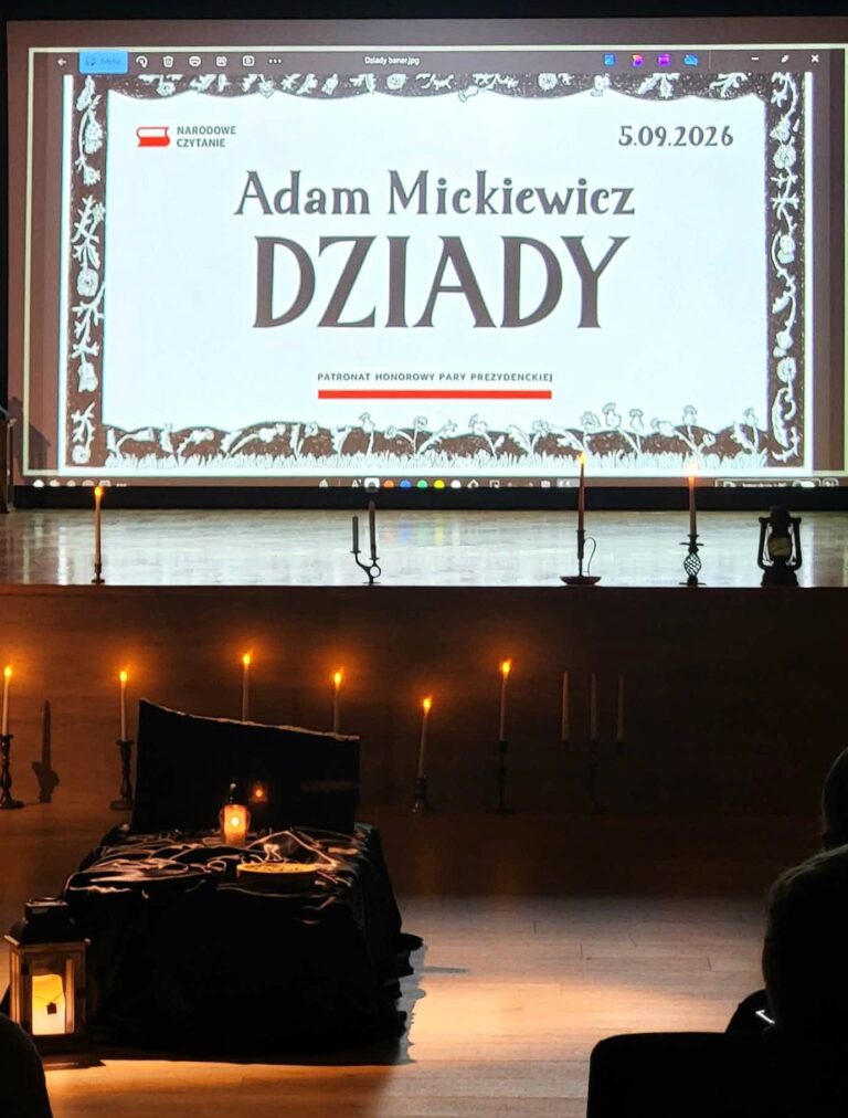 Scena dziady Adam Mickiewicz Biblioteka Lisia Góra